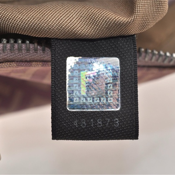 Vintage Fendi | Zucchino Mini Purple Shoulder Bag - Picture 13 of 16